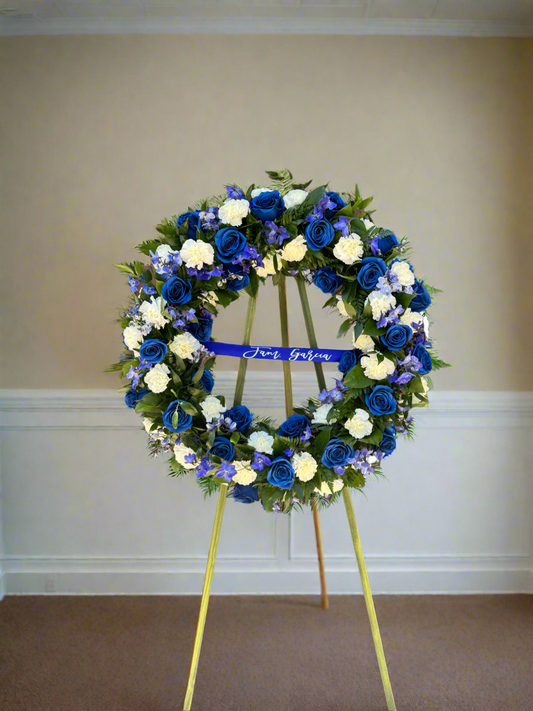Blue Wreath