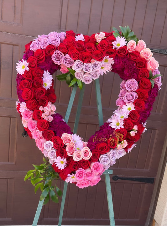 Deluxe Heart Wreath