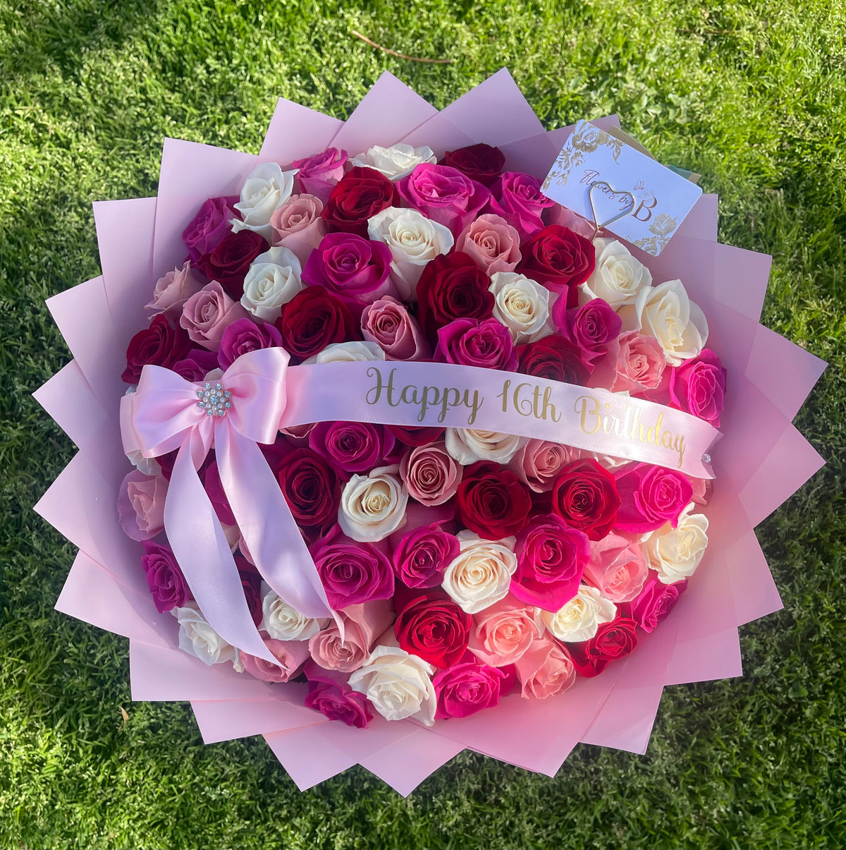 75 Roses 75 Rose Bouquet – Flowers by B