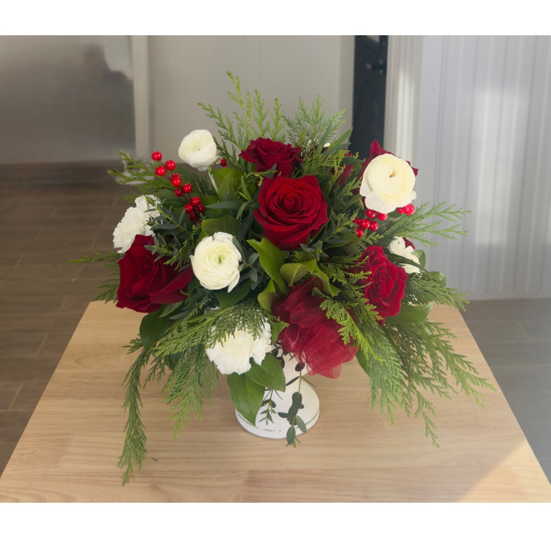 Winter Bloom Centerpiece